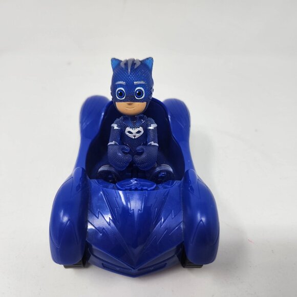 PJ Masks Catboy Figure & Cat-Car Toy Set Blue, 2 Pieces - Picture 2 of 13